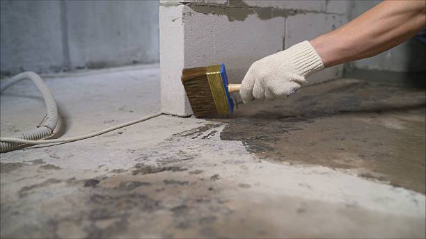 Crawl space vapor barrier installation in Brighton, IL